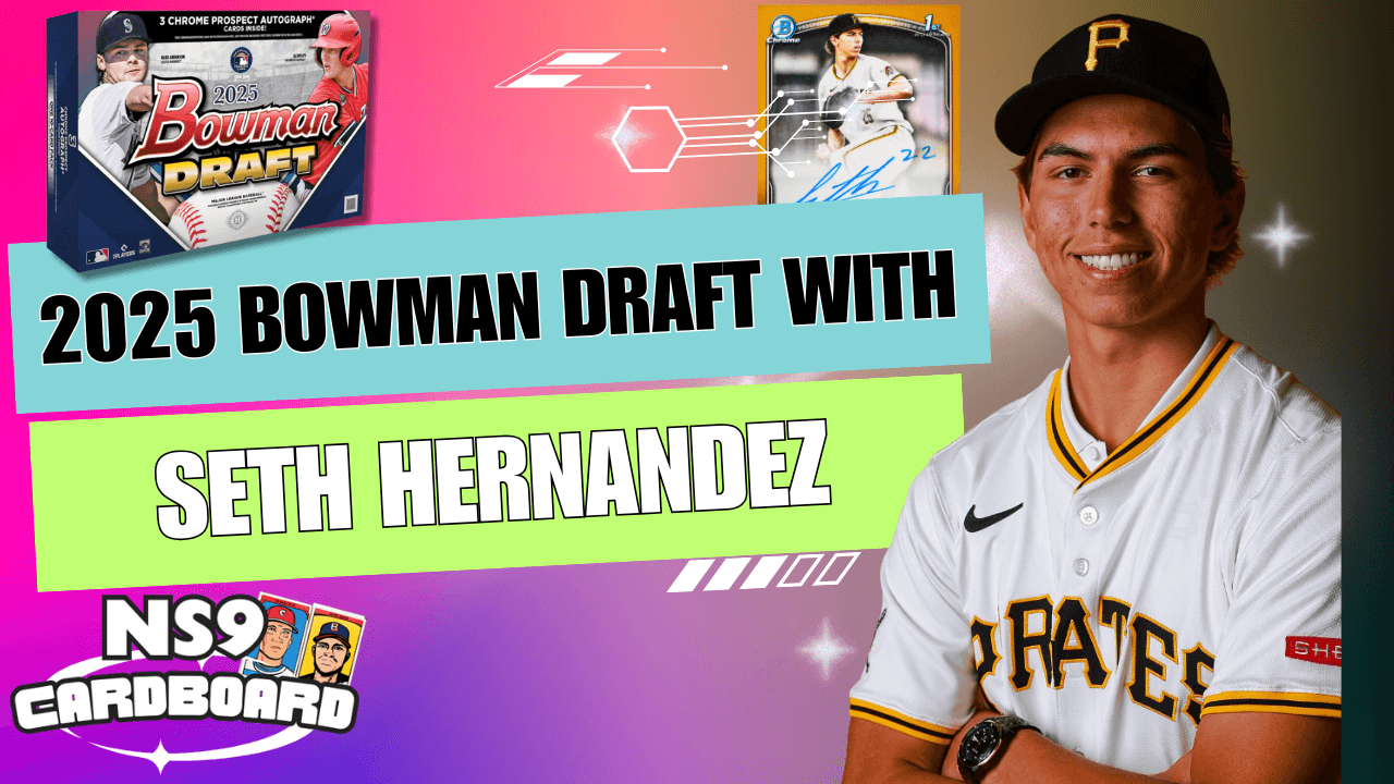 Ripping 2025 Bowman Draft with Pirates Prospect Seth Hernandez