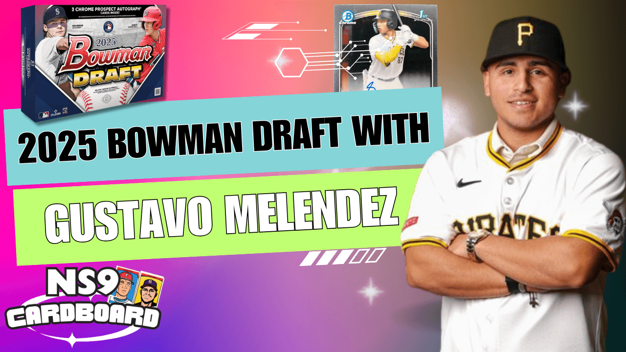 Ripping 2025 Bowman Draft With Pirates Prospect Gustavo Melendez
