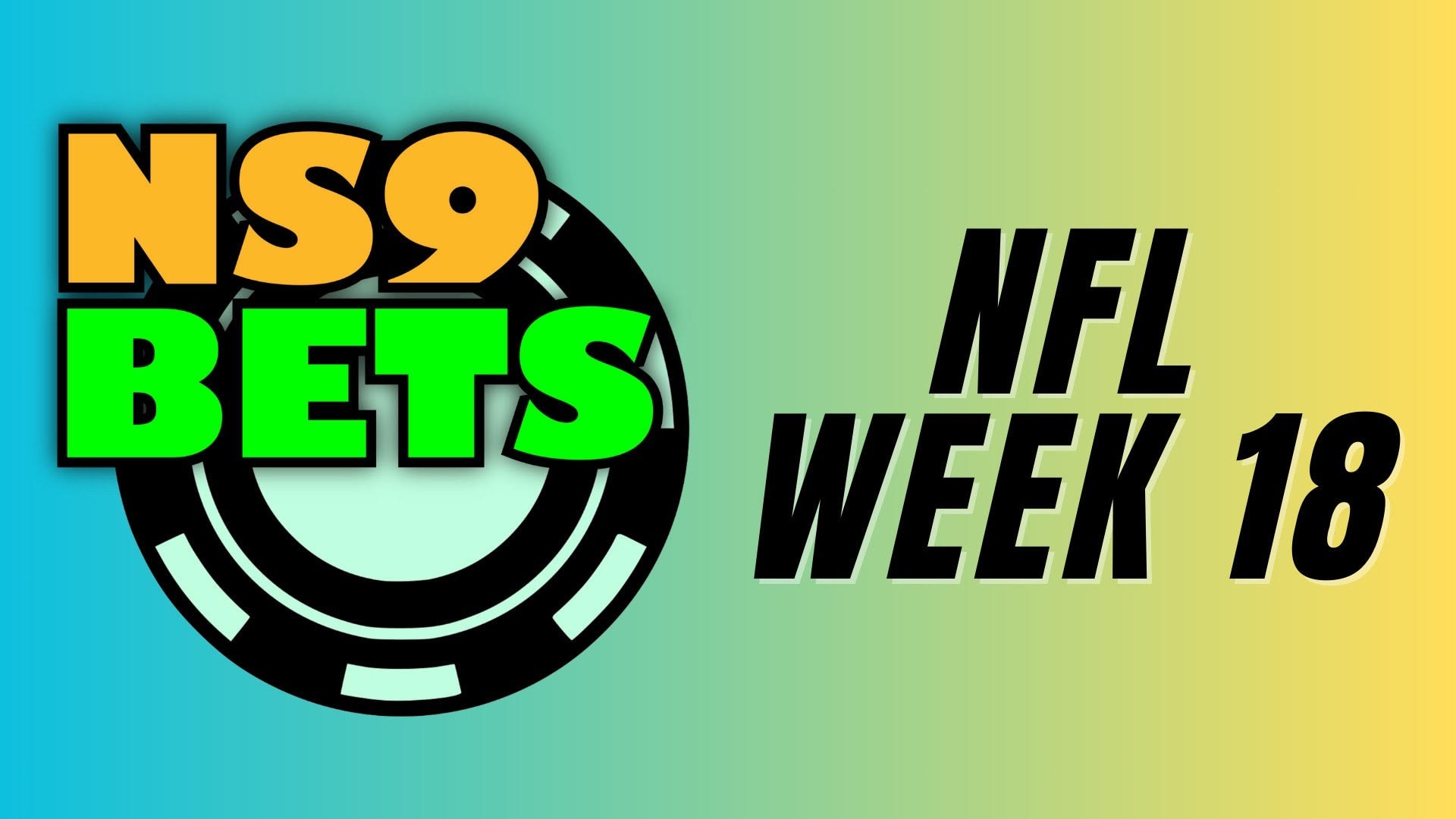 NS9Bets | Week 18 NFL Sunday Locks