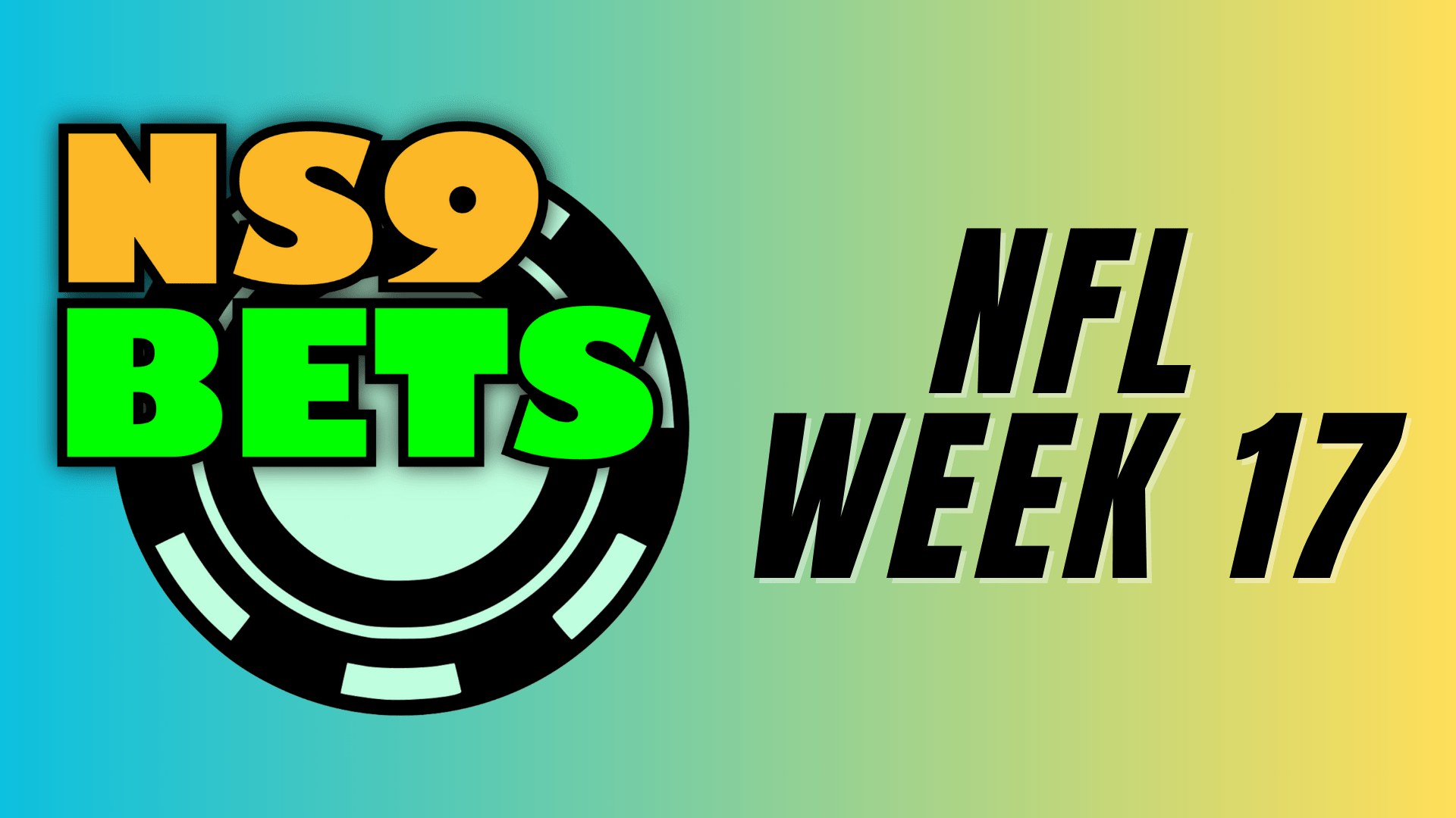 NS9Bets | Week 17 NFL Sunday Locks