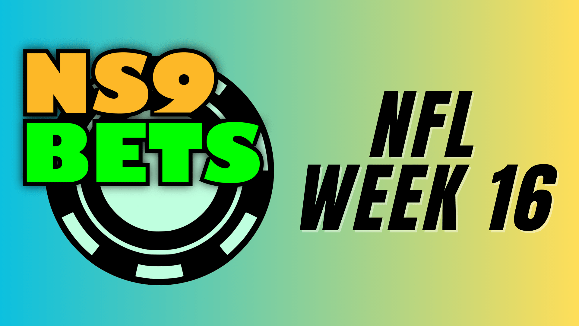 NS9Bets | Week 16 NFL Sunday Locks