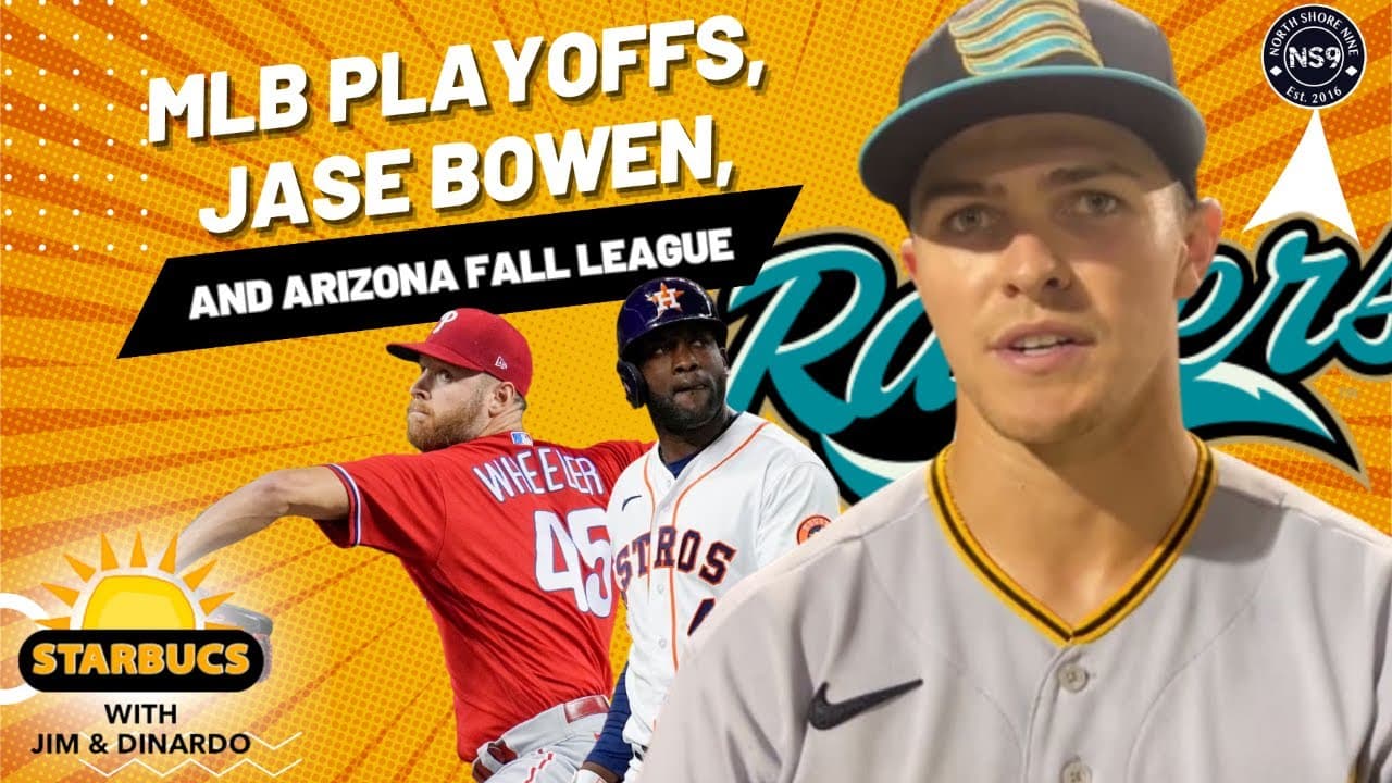 MLB Playoffs, Jase Bowen, & The Arizona Fall League | Starbucs