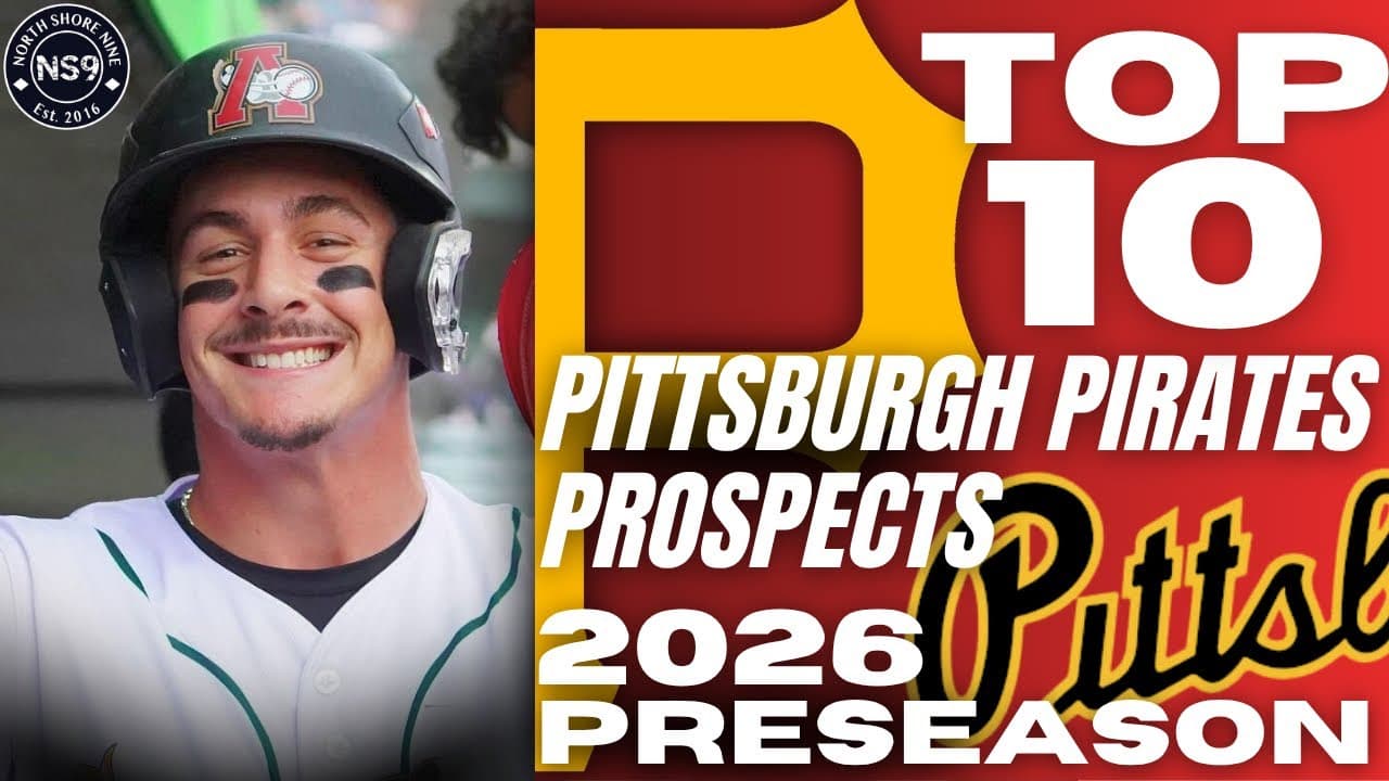 Pittsburgh’s Deepest Farm System in YEARS! | Top 10 Pirates Prospect Breakdown
